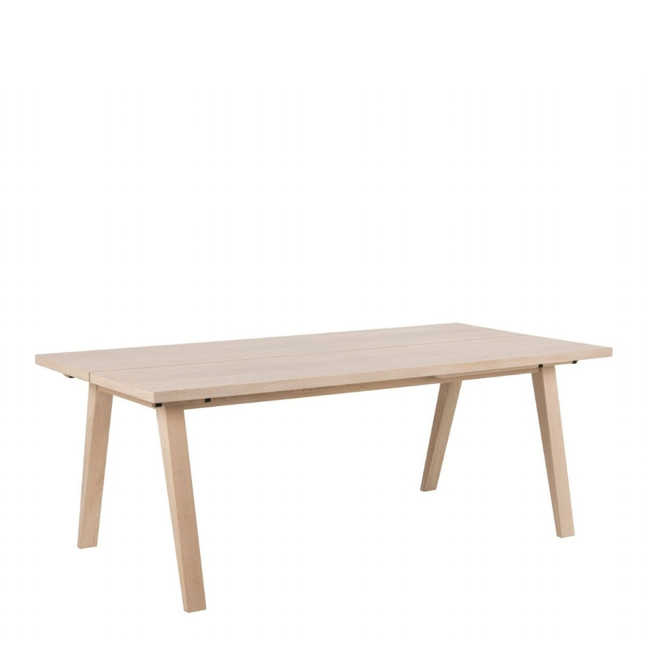 ALine Rectanglar Dining Table in White Oak