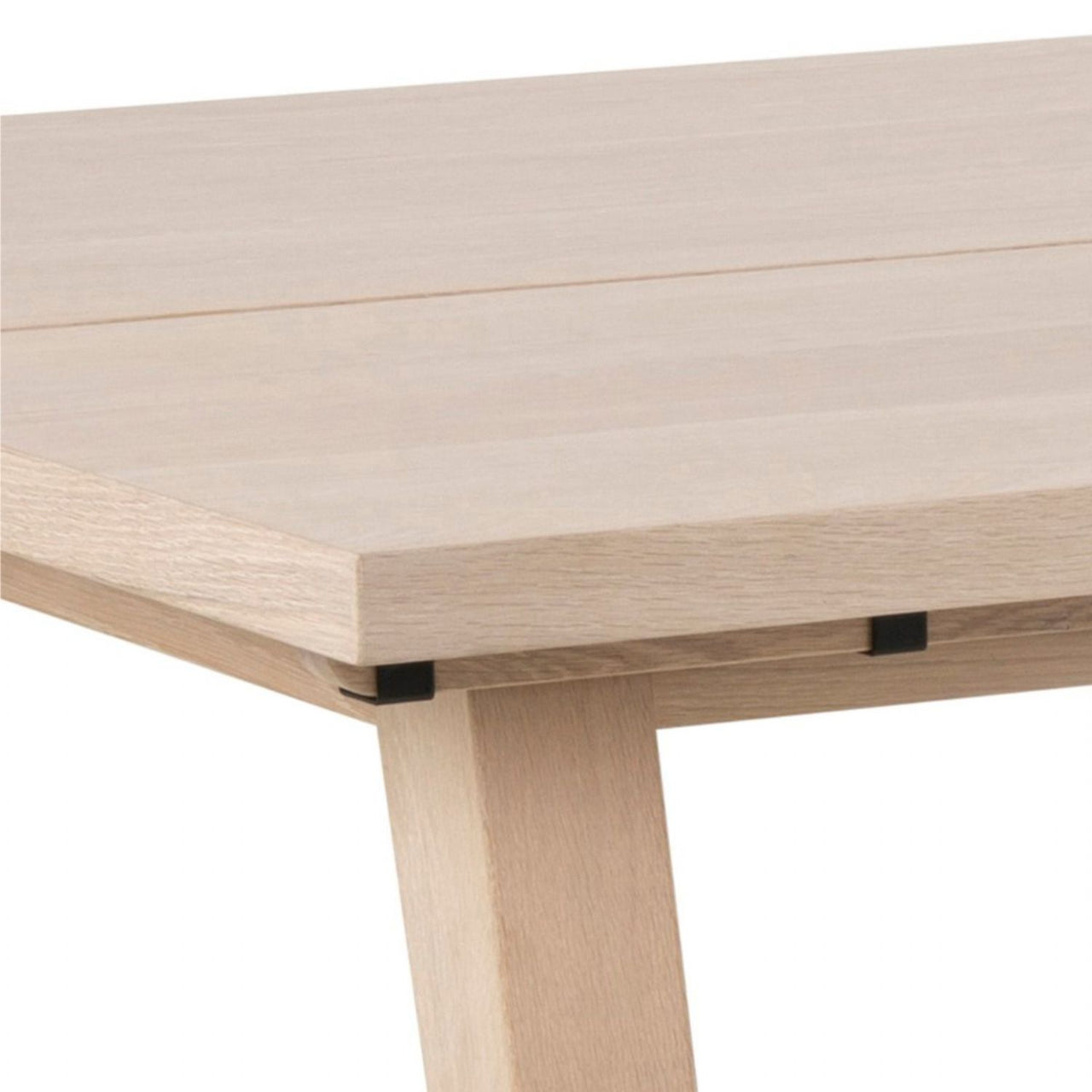 ALine Rectanglar Dining Table in White Oak