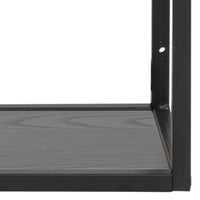 Thumbnail for Seaford Black Metal Wall Shelf with 3 Additional Black Shelves