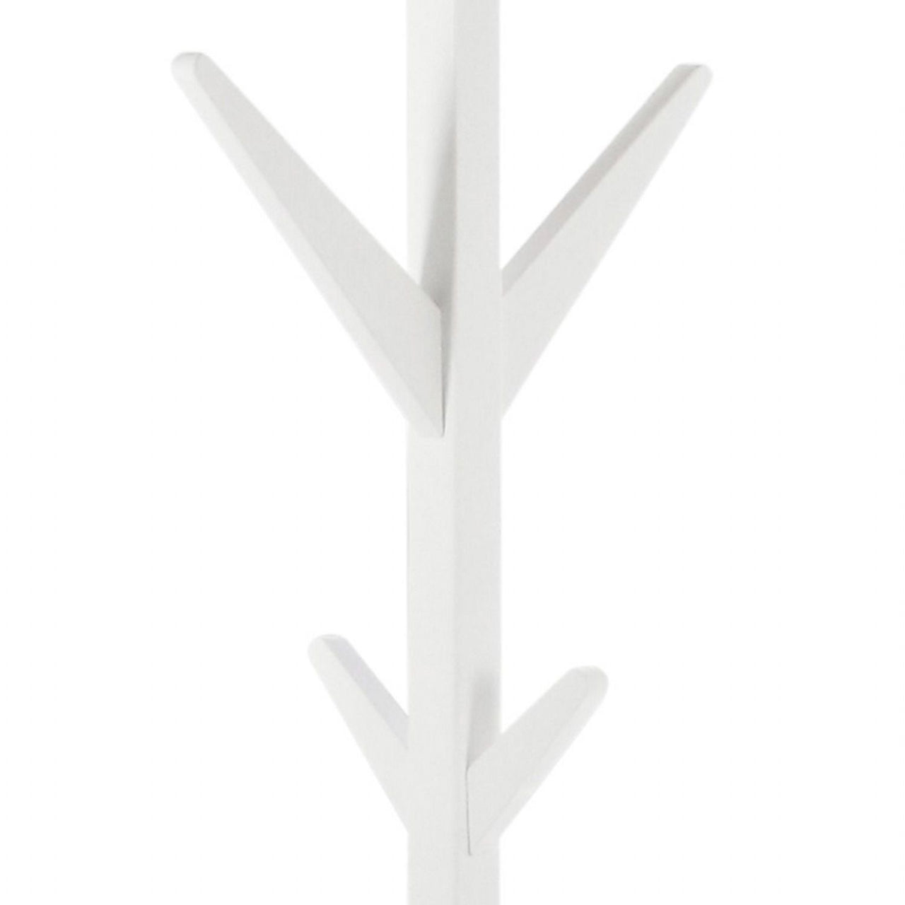 Ascot Coat Hanger in White