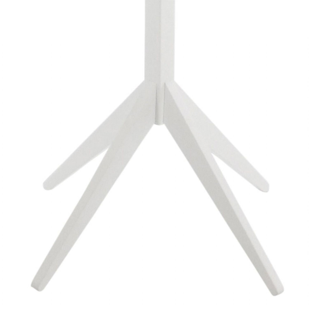 Ascot Coat Hanger in White