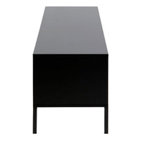 Thumbnail for Seaford TV Unit 2 Doors 1 Drawer in Black And Oak