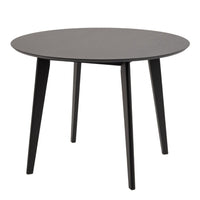 Thumbnail for Roxby Round Dining Table in Black 105x76cm