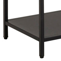 Thumbnail for Newcastle Asymmetrical Bookcase with 6 Shelves in Matt Black