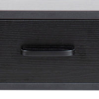 Thumbnail for Seaford Bedside Table with 1 Drawer in Black