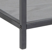 Thumbnail for Seaford Bedside Table with 1 Drawer in Black