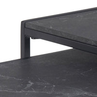 Thumbnail for Infinity Nest of Tables in Black Matt Set of 2