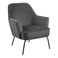 Thumbnail for Melissa Lounge Chair in Dark Grey