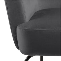 Thumbnail for Melissa Lounge Chair in Dark Grey