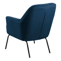 Thumbnail for Melissa Lounge Chair in Navy Blue