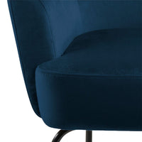 Thumbnail for Melissa Lounge Chair in Navy Blue