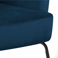 Thumbnail for Melissa Lounge Chair in Navy Blue