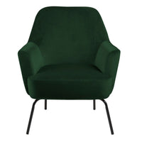 Thumbnail for Melissa Lounge Chair in Forest Green