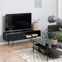 Thumbnail for Angus TV Unit with 1 Sliding Door in Black