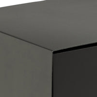 Thumbnail for Joliet 1 Drawer Wallmounted Bedside Table in Matt Black