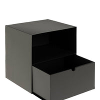 Thumbnail for Joliet 1 Drawer Wallmounted Bedside Table in Matt Black