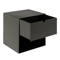 Thumbnail for Joliet 1 Drawer Wallmounted Bedside Table in Matt Black