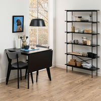 Thumbnail for Roxby Extending Dining Table 80120cm in Black