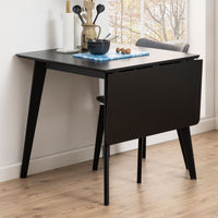 Thumbnail for Roxby Extending Dining Table 80120cm in Black