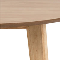 Thumbnail for Roxby Round Dining Table in Oak 105x76cm