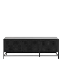 Thumbnail for Newcastle 3 Door Sideboard in Matt Black