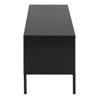 Thumbnail for Seaford 2 Door 1 Drawer TV Unit in Ash Black