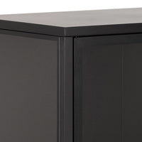 Thumbnail for Newcastle Low 2 Door Display Cabinet in Matt Black