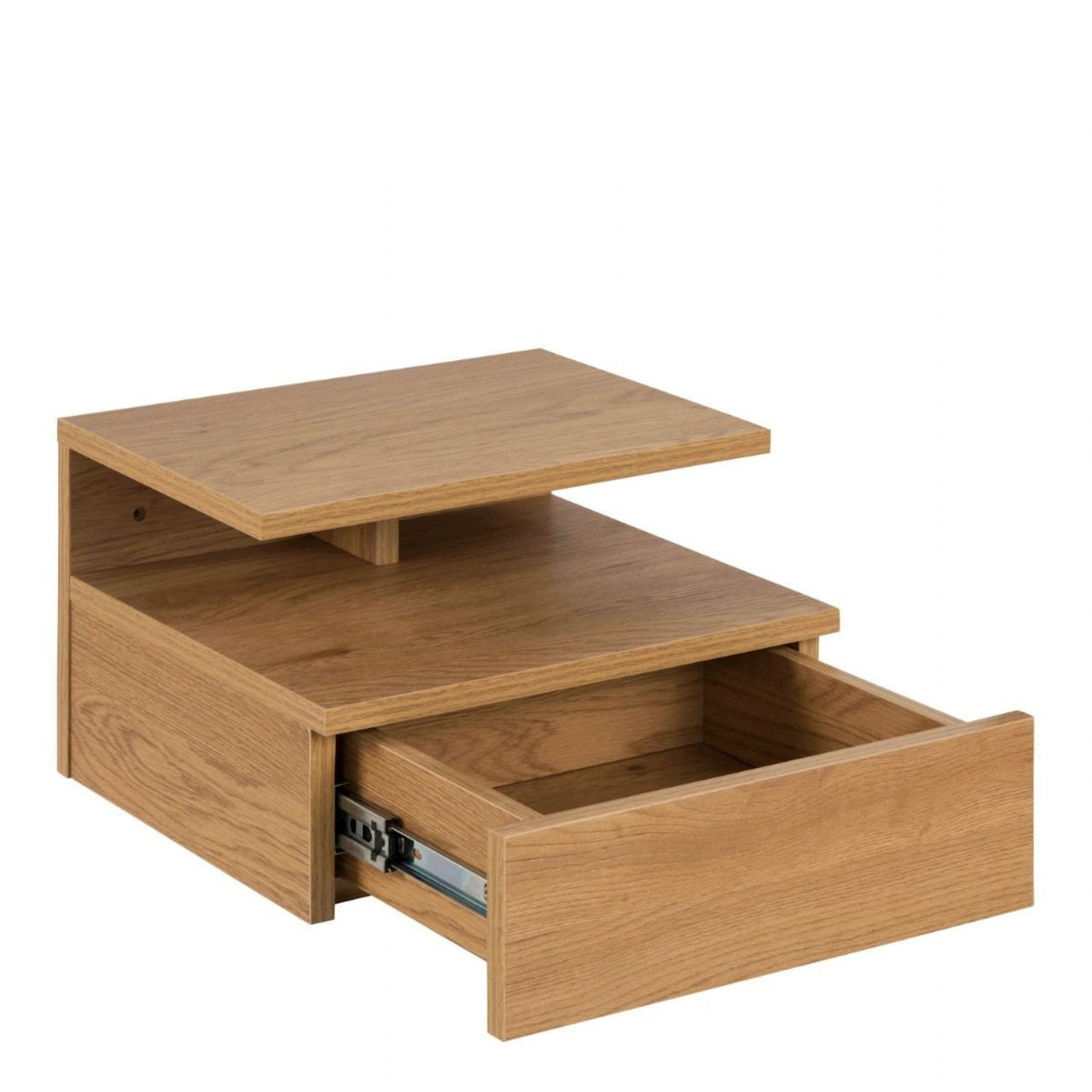 Ashlan Bedside Table with 1 Drawer in Oak