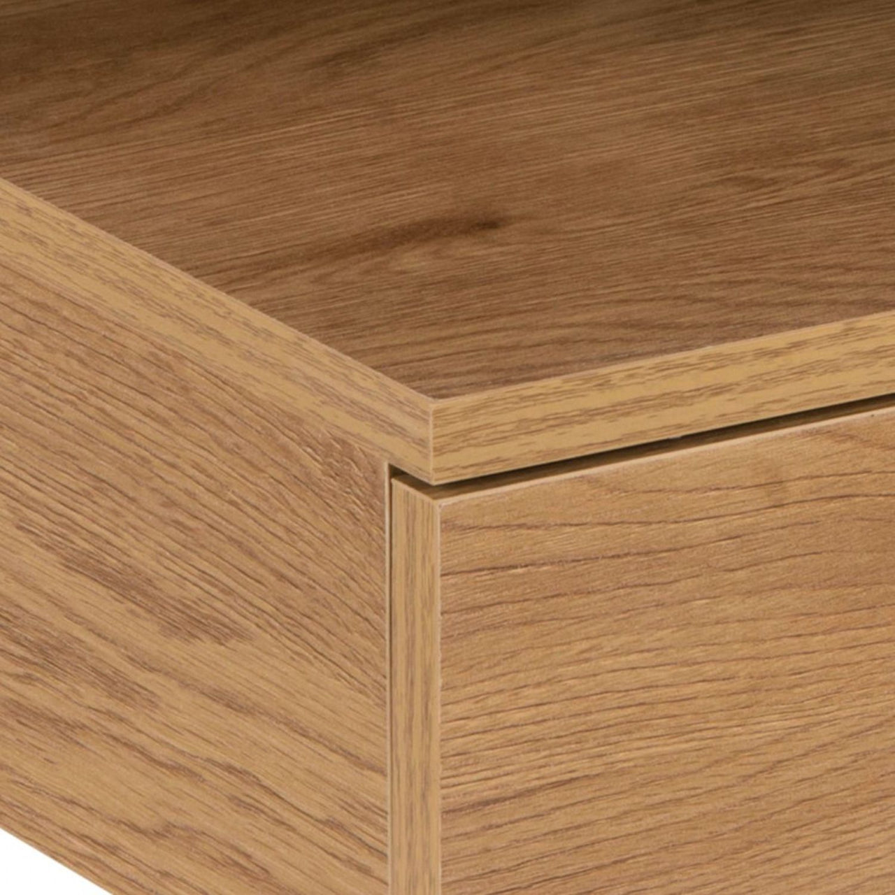 Ashlan Bedside Table with 1 Drawer in Oak