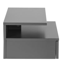 Thumbnail for Ashlan Bedside Table with 1 Drawer in Grey