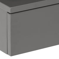 Thumbnail for Ashlan Bedside Table with 1 Drawer in Grey