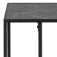 Thumbnail for Infinity Side Table in Matt Black