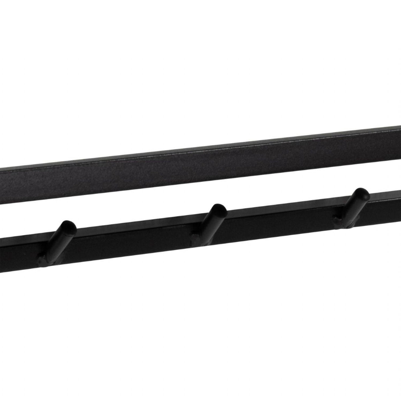 Seaford Coat Rack in Black And Oak