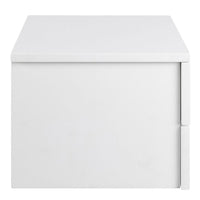 Thumbnail for Avignon Bedside Table with 2 Drawers in White