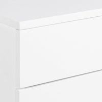 Thumbnail for Avignon Bedside Table with 2 Drawers in White