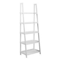 Thumbnail for Wally Bookcase with 5 Shelves in White