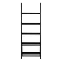 Thumbnail for Wally Bookcase with 5 Shelves in Black