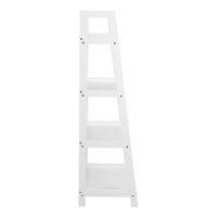 Thumbnail for Wally Bookcase with 4 Shelves in White