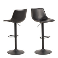 Thumbnail for I_Oregon Bar Stool in Black Set of 2