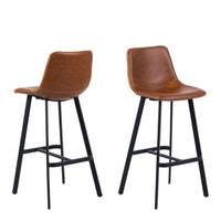 Thumbnail for I_Oregon Bar Chair in Brown Set of 2