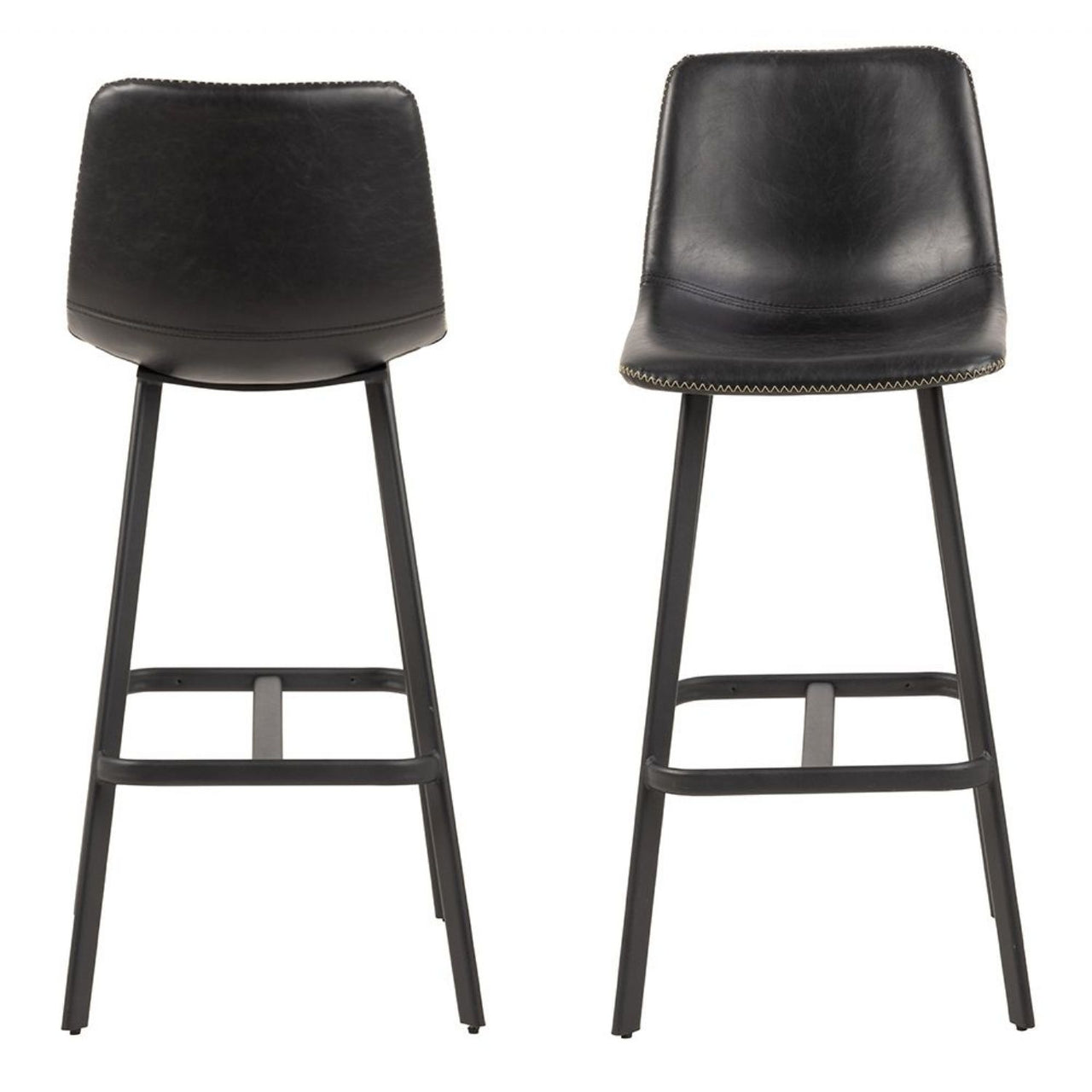 I_Oregon Bar Chair in Black Set of 2