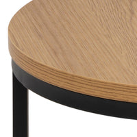 Thumbnail for Spiro Round Nest of Tables in Oak