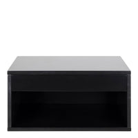 Thumbnail for Cholet Square Bedside Table with 1 Drawer in Black