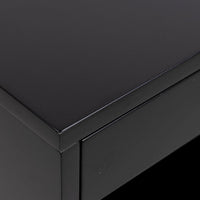 Thumbnail for Cholet Square Bedside Table with 1 Drawer in Black