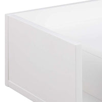 Thumbnail for Avignon Square Bedside Table with 1 Drawers in White