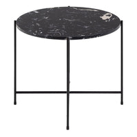 Thumbnail for Avila Side Table with Black Marble Effect