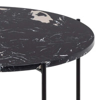 Thumbnail for Avila Side Table with Black Marble Effect