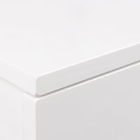 Thumbnail for Avignon Bedside Table, Top and drawer, White