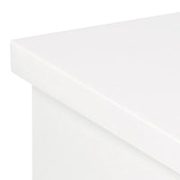 Thumbnail for Avignon Bedside Table, Top and drawer, White