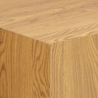 Thumbnail for Dice Square Coffee Table Set in Oak Effect